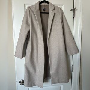 Zara lapel coat